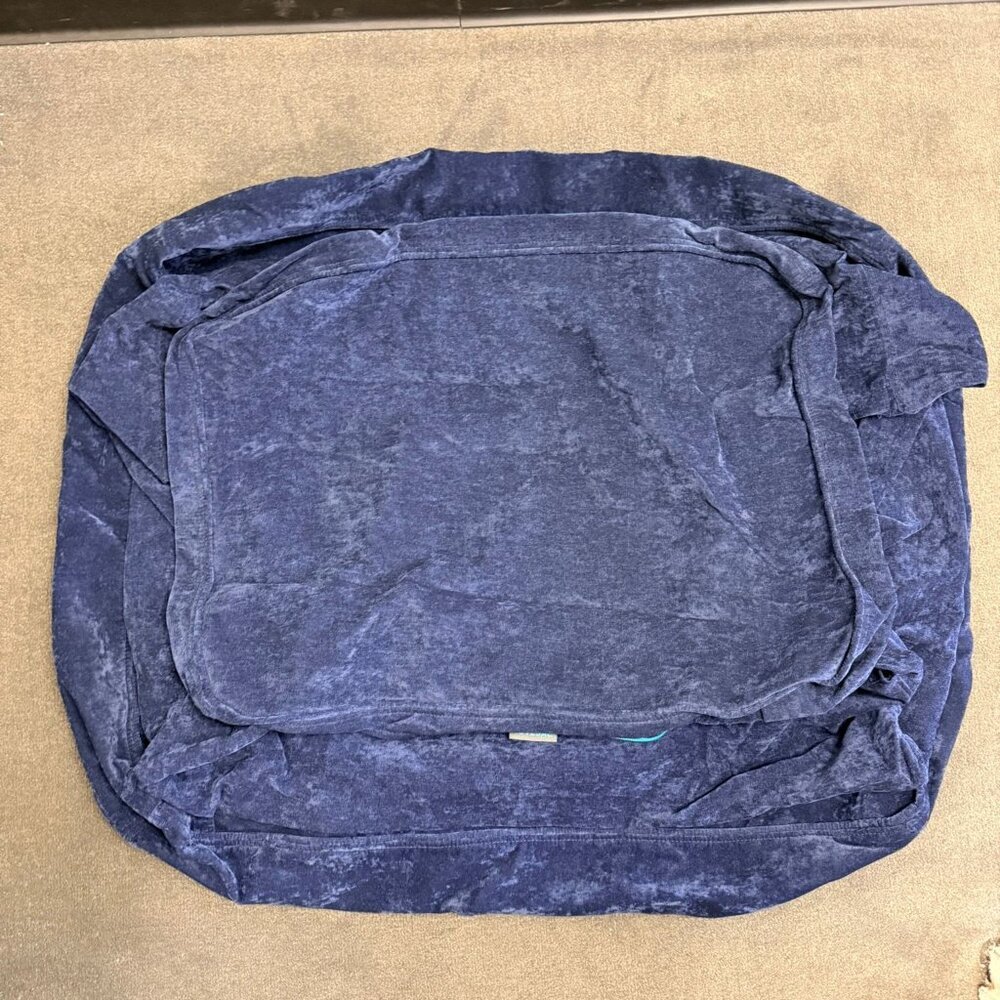 Lovesac Cover Set: Sapphire Navy Corded Velvet CUSTOM BUNDLE